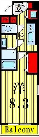 1階の間取り図