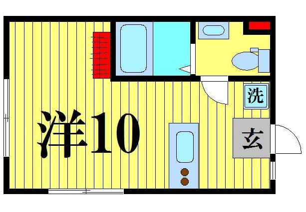 3階の間取り図