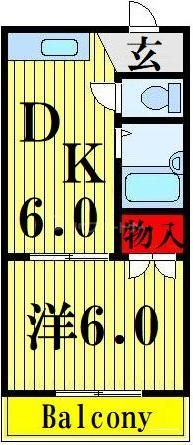3階の間取り図