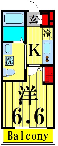 2階の間取り図