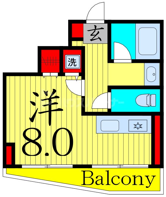 3階の間取り図