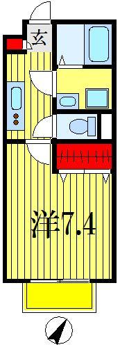 1階の間取り図