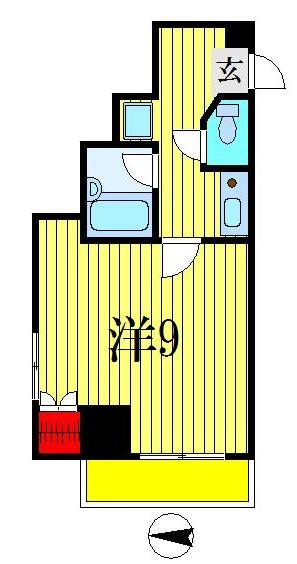 3階の間取り図