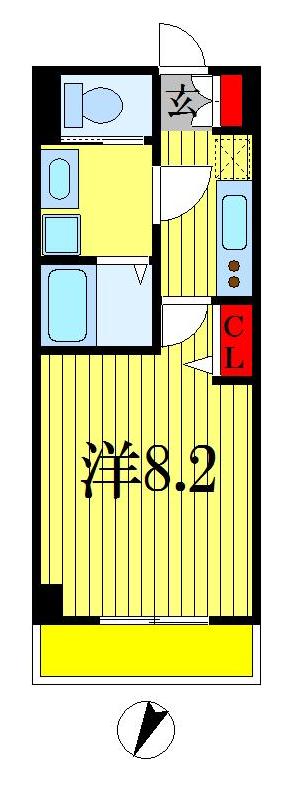 1階の間取り図