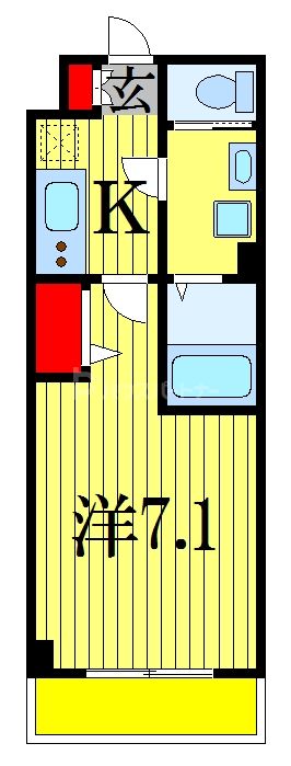 3階の間取り図