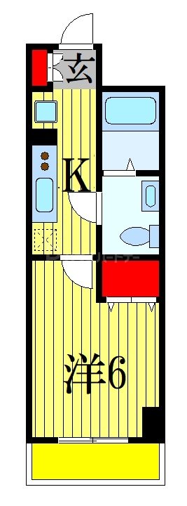 3階の間取り図