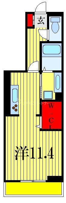 3階の間取り図