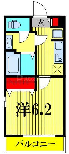 1階の間取り図