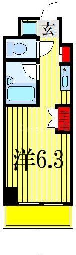 9階の間取り図