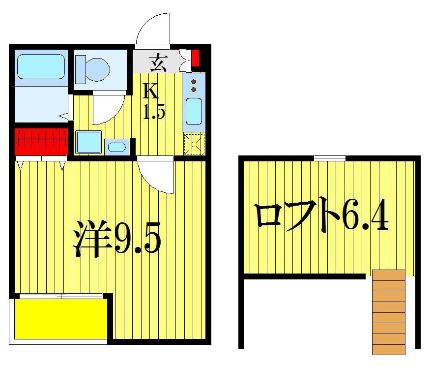 3階の間取り図