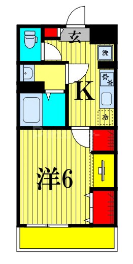 1階の間取り図