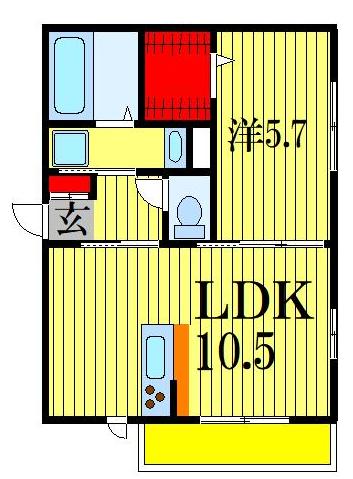 3階の間取り図