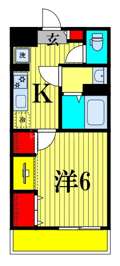 2階の間取り図