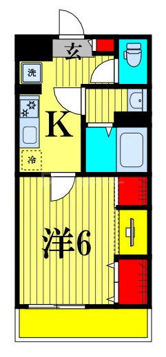 1階の間取り図