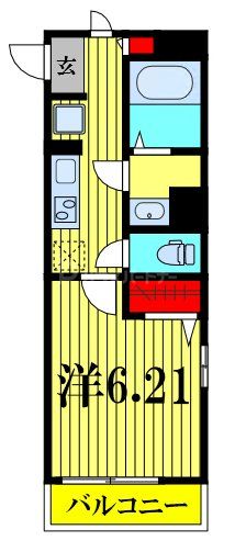 2階の間取り図