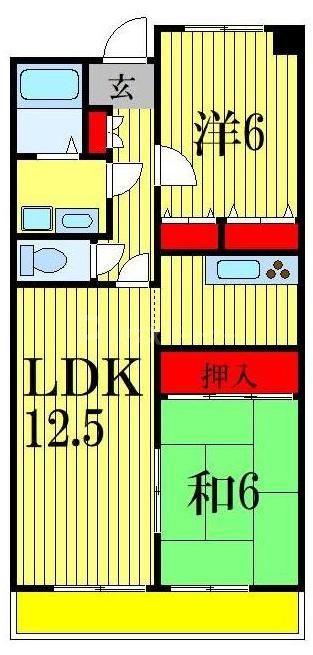 7階の間取り図