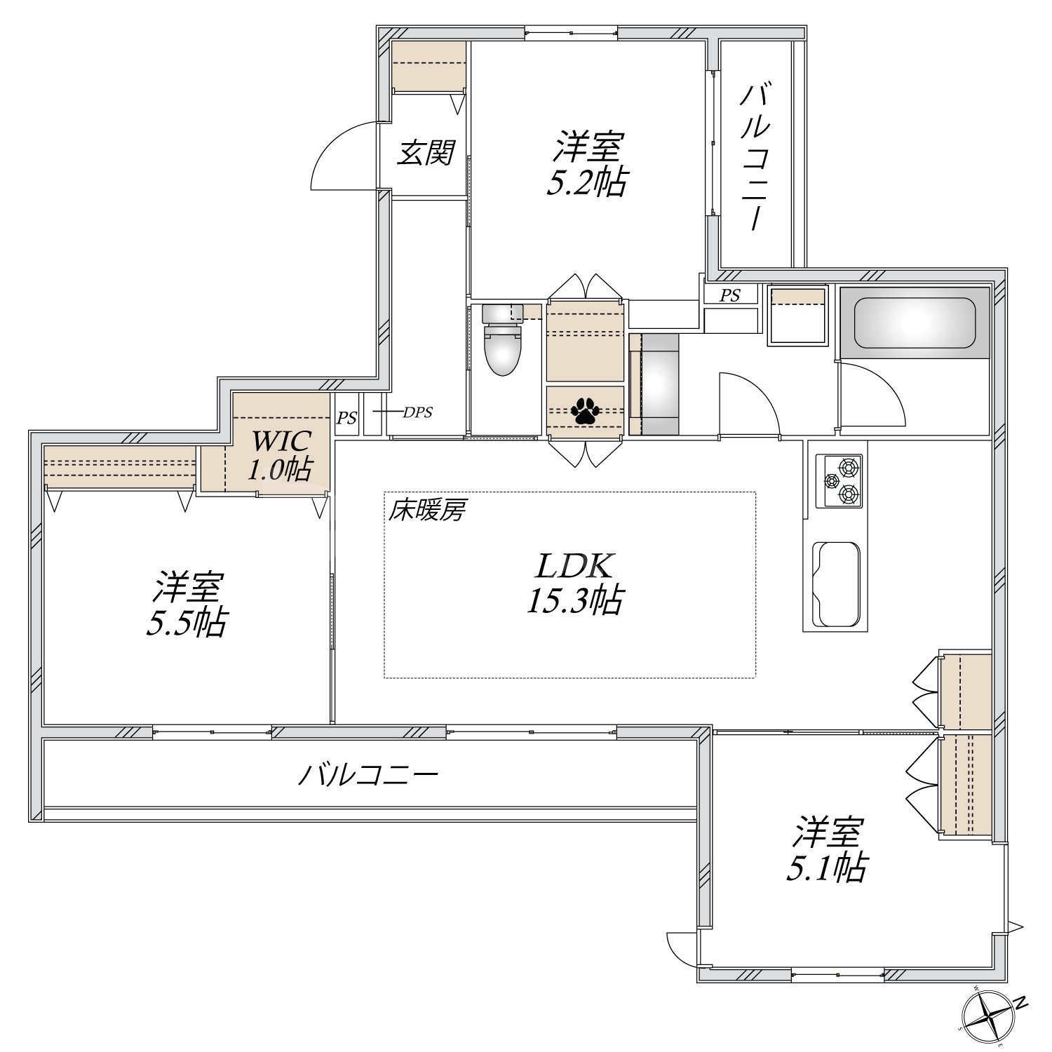 間取図