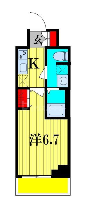 7階の間取り図
