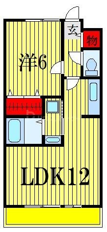 1階の間取り図