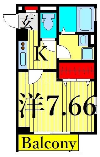 1階の間取り図