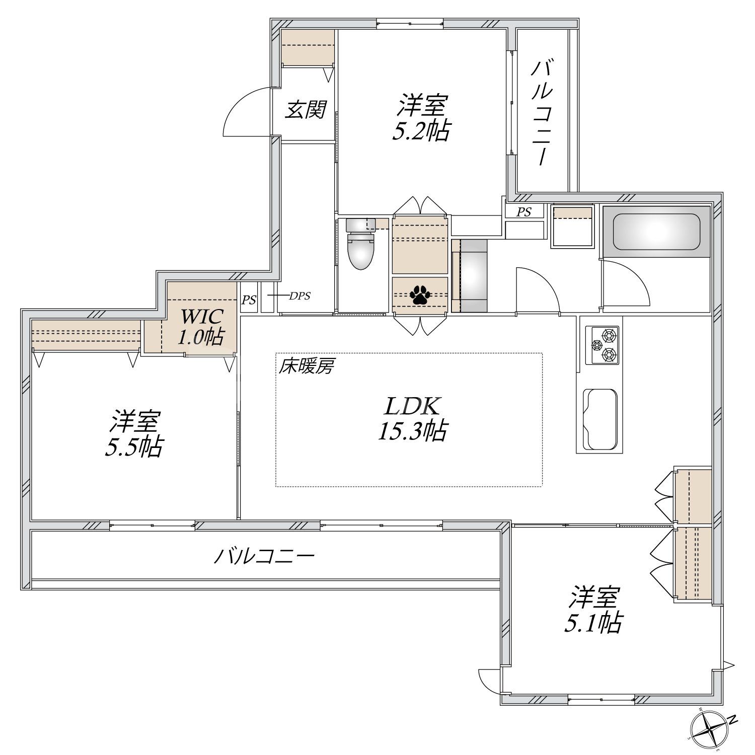 間取図