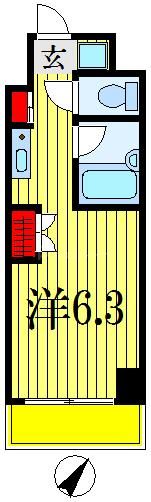 9階の間取り図