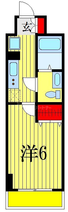 3階の間取り図