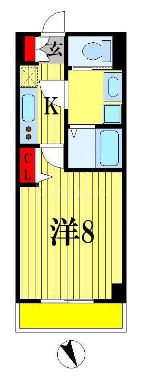 2階の間取り図