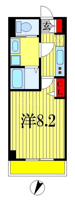 1階の間取り図