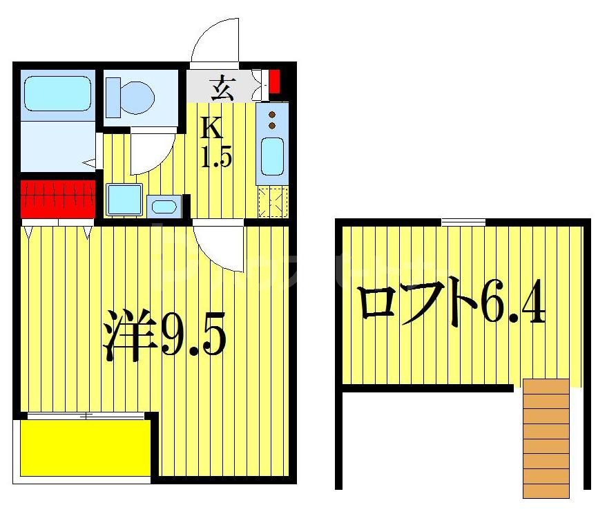 3階の間取り図