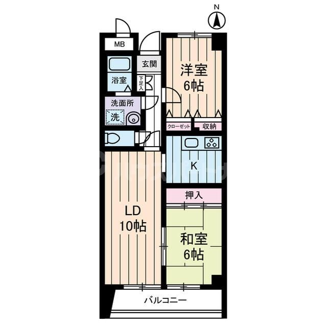 7階の間取り図