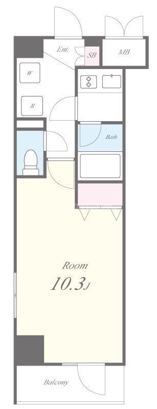 10階の間取り図