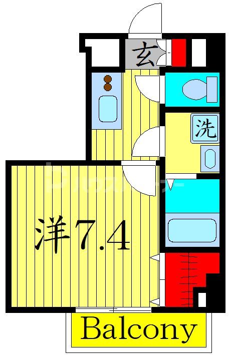 3階の間取り図
