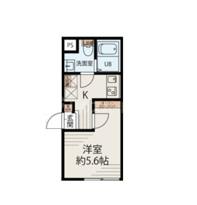 3階の間取り図