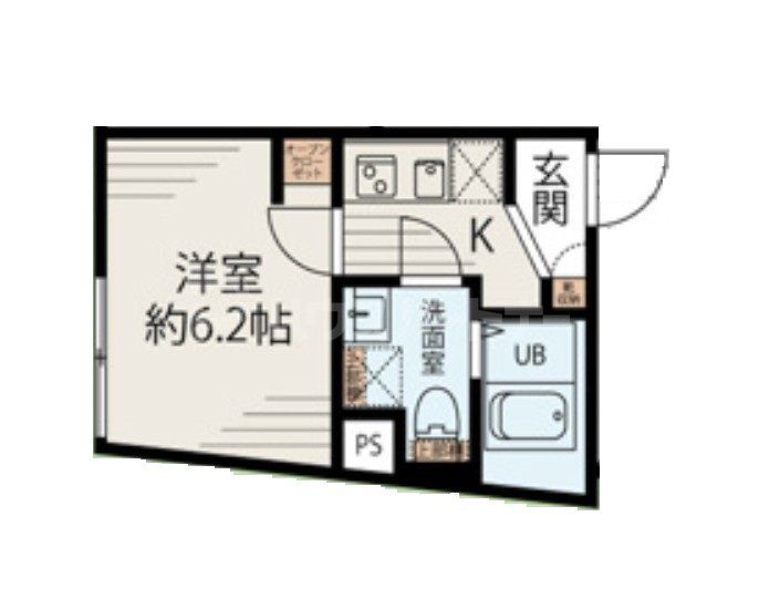 5階の間取り図