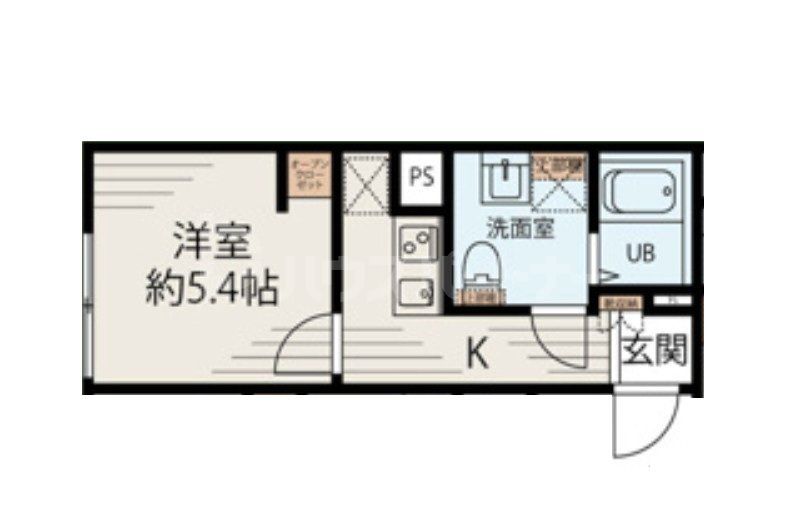 3階の間取り図