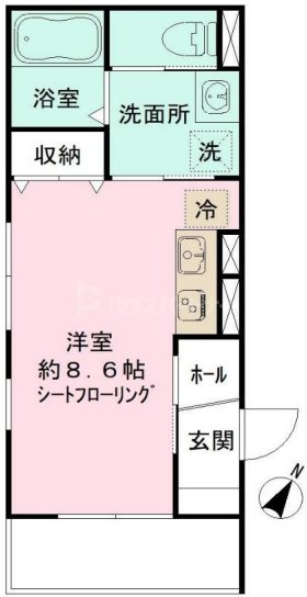 1階の間取り図