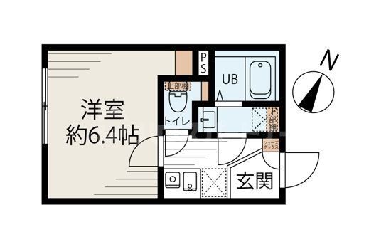 4階の間取り図