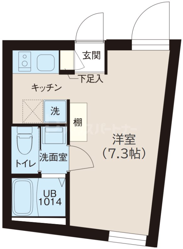 1階の間取り図
