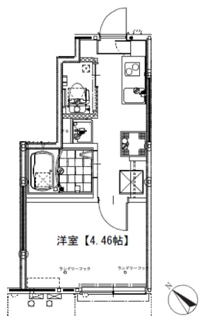 1階の間取り図