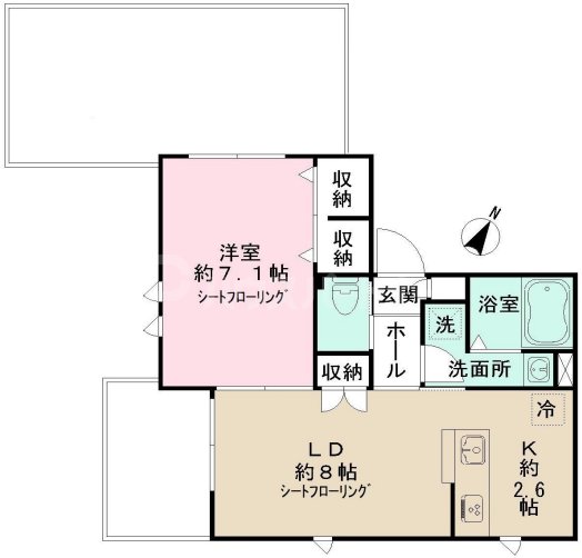3階の間取り図