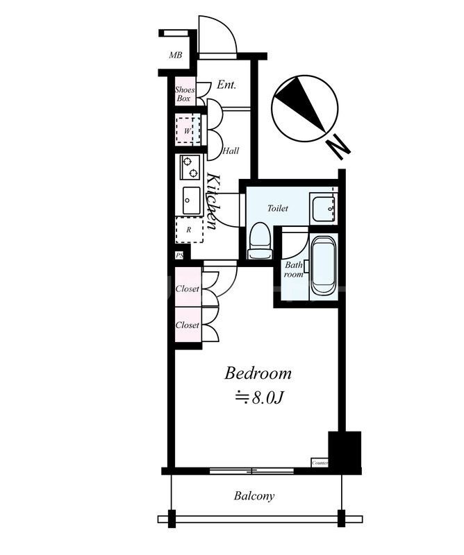 3階の間取り図