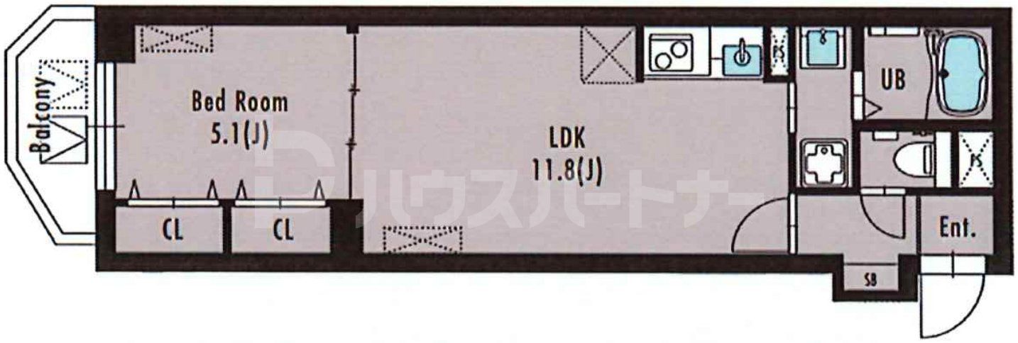 3階の間取り図