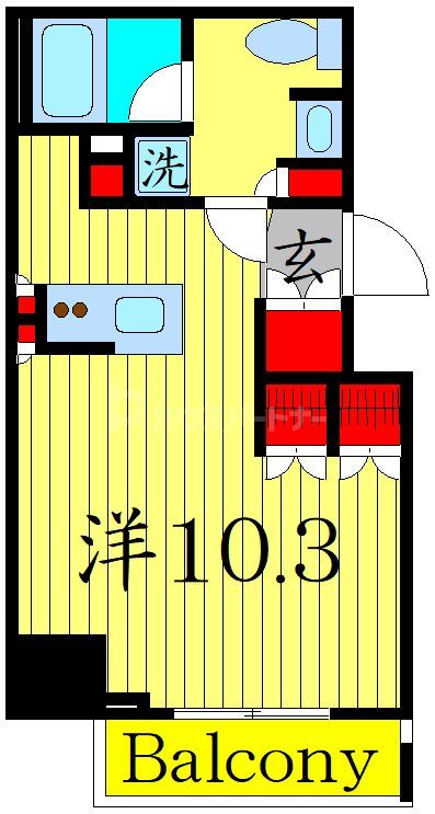 10階の間取り図