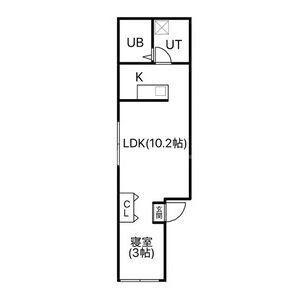 2階の間取り図