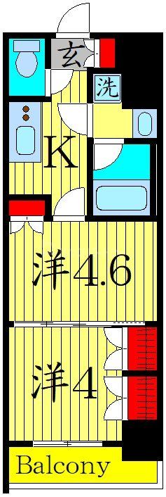 5階の間取り図