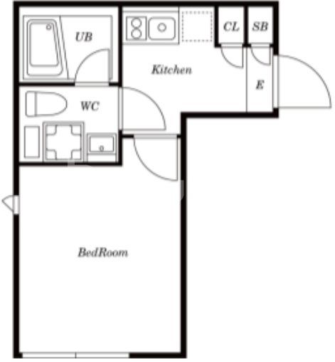 3階の間取り図
