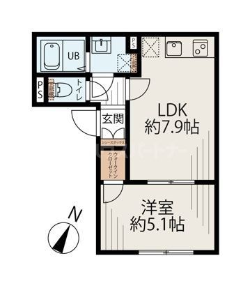 3階の間取り図