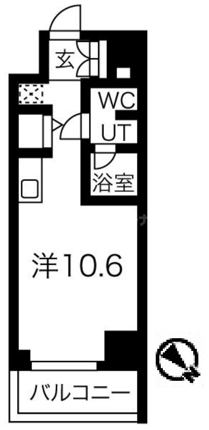 3階の間取り図