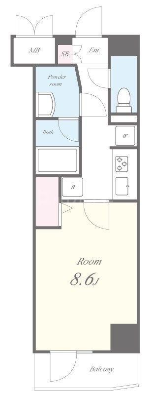 11階の間取り図
